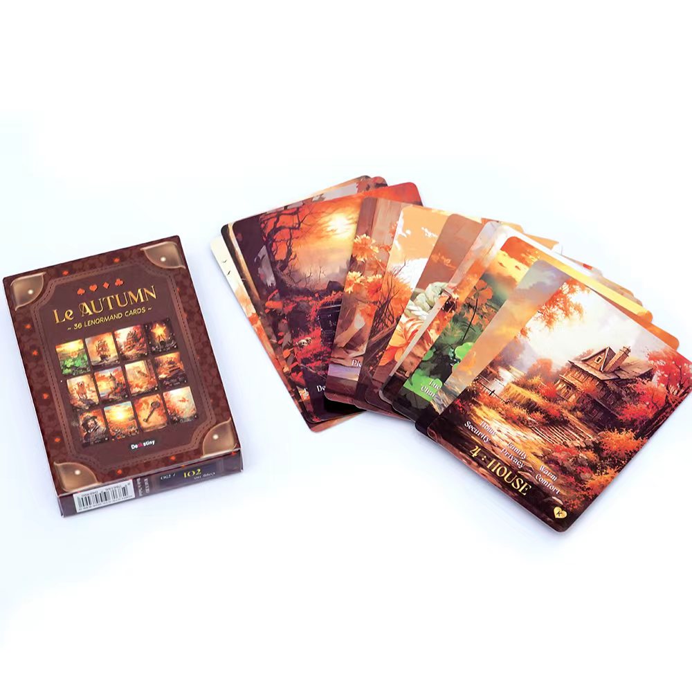 Tarot Cards Deck With Guidebook - Lenormand- baraja de Tarot Le colección