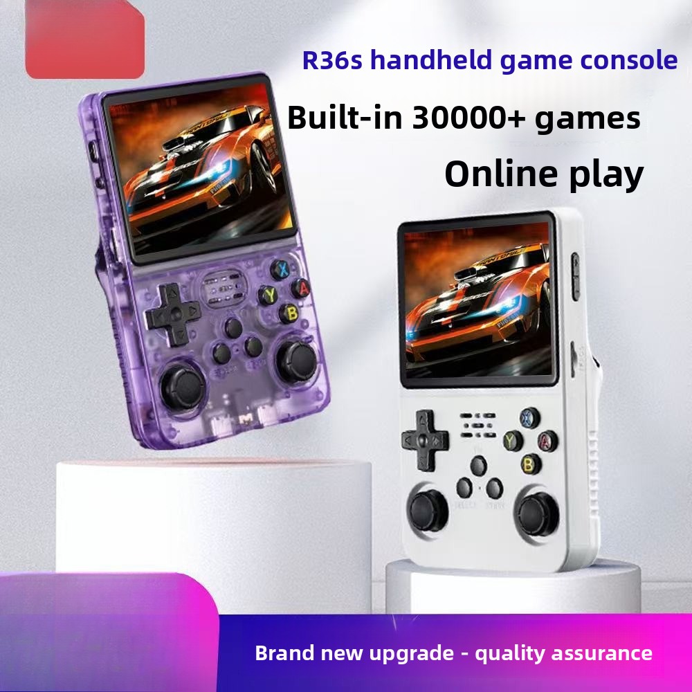 Retro Handheld Game Console R36S - Consola de Juegos Portátil de Código