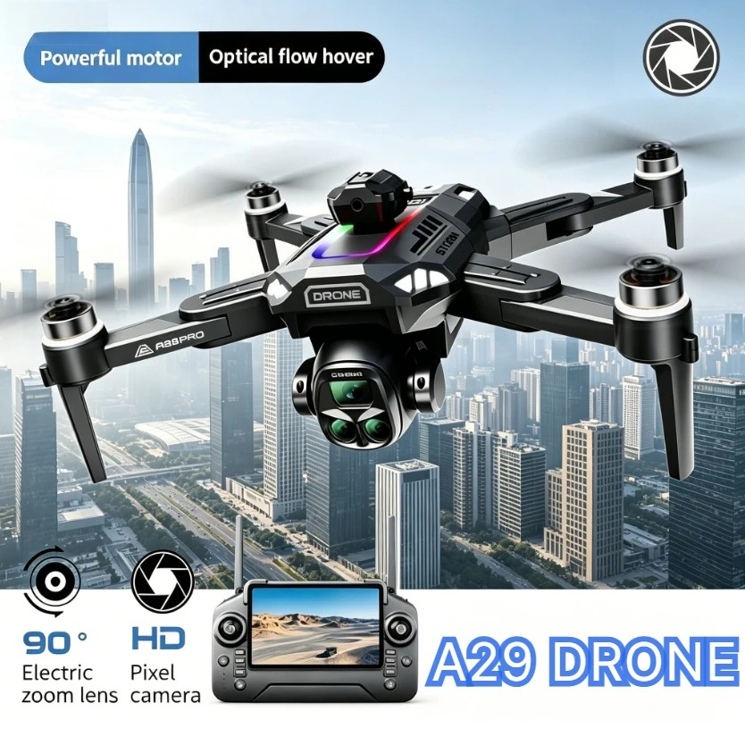 Fpv Brushless Rc Drone 4K - Dron Mini Plegable Original A29 GPS