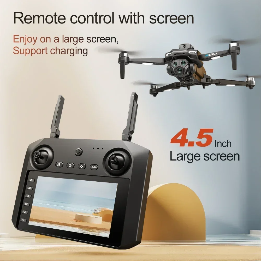2025 nuevo M33 RC Drone 4K pro - Fpv Brushless Rc Drone 4K reseña y precio