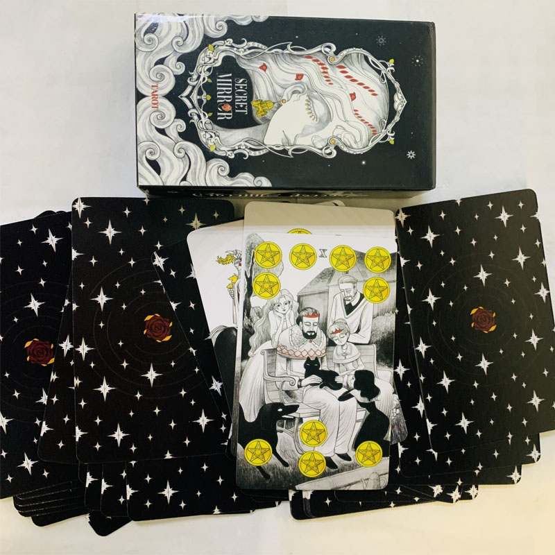 Cartas de Tarot con espejo sec - Tarot Cards Deck With Guidebook reseña y precio