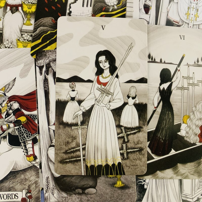 Cartas de Tarot con espejo sec - Tarot Cards Deck With Guidebook reseña y precio