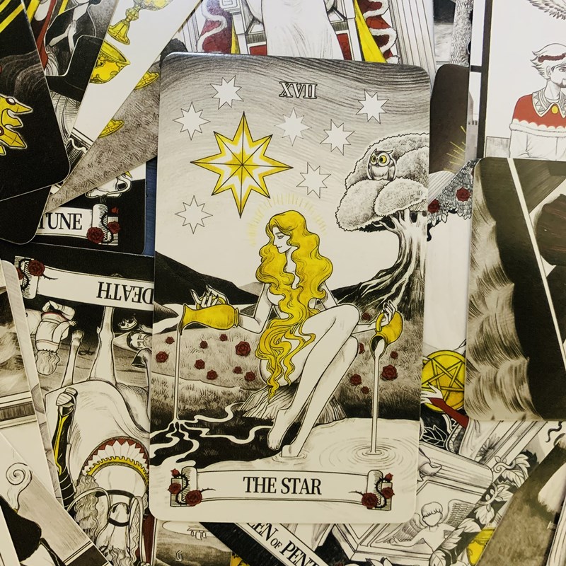 Cartas de Tarot con espejo sec - Tarot Cards Deck With Guidebook reseña y precio