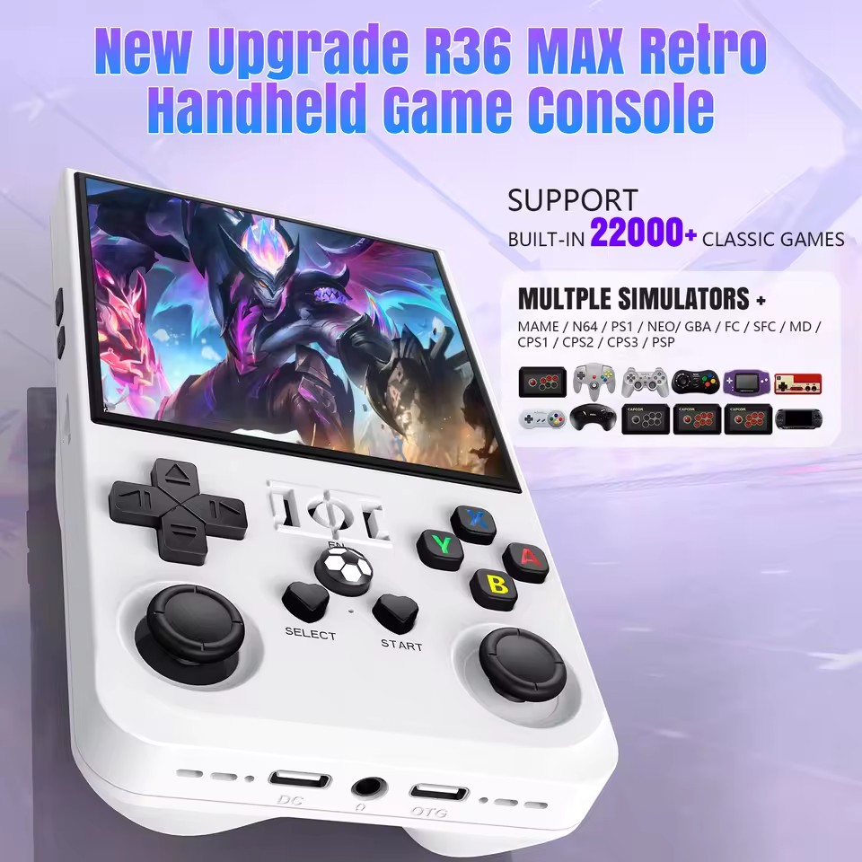 Consola de juegos portátil R36 - Retro Handheld Game Console R36S reseña y precio
