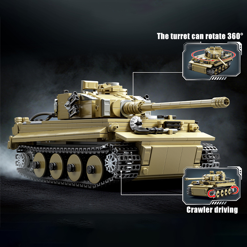 Bloques de Construcción de Mod - Lego Compatible Military Tank reseña y precio