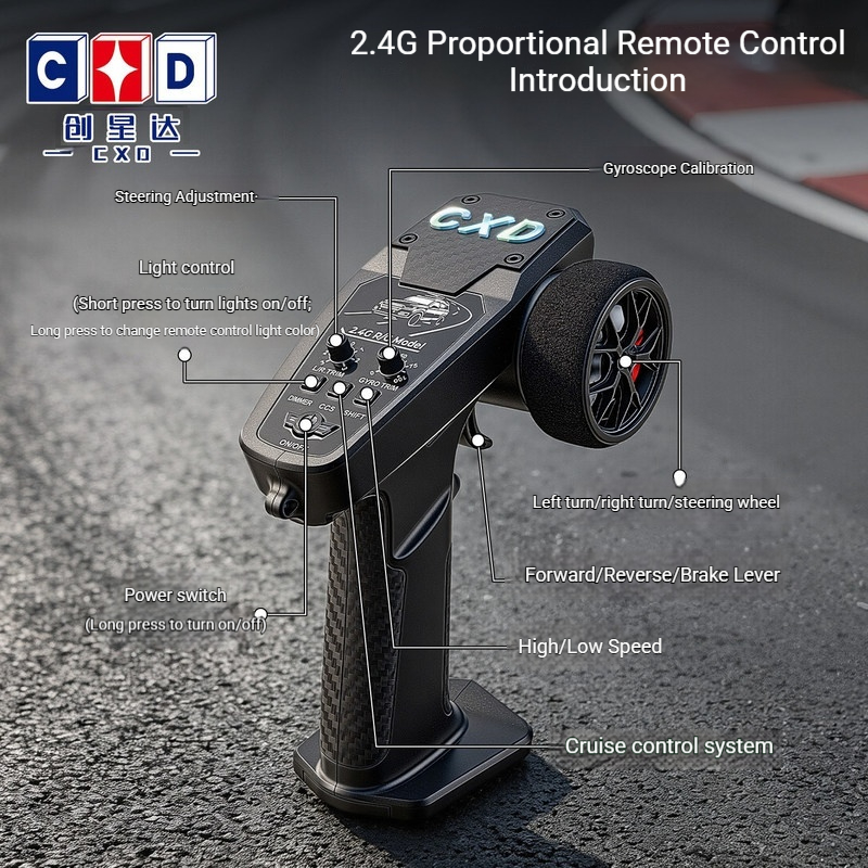 CXD CXD2401, coche de carreras - Rc Drift Car 1 24 Scale 4Wd reseña y precio