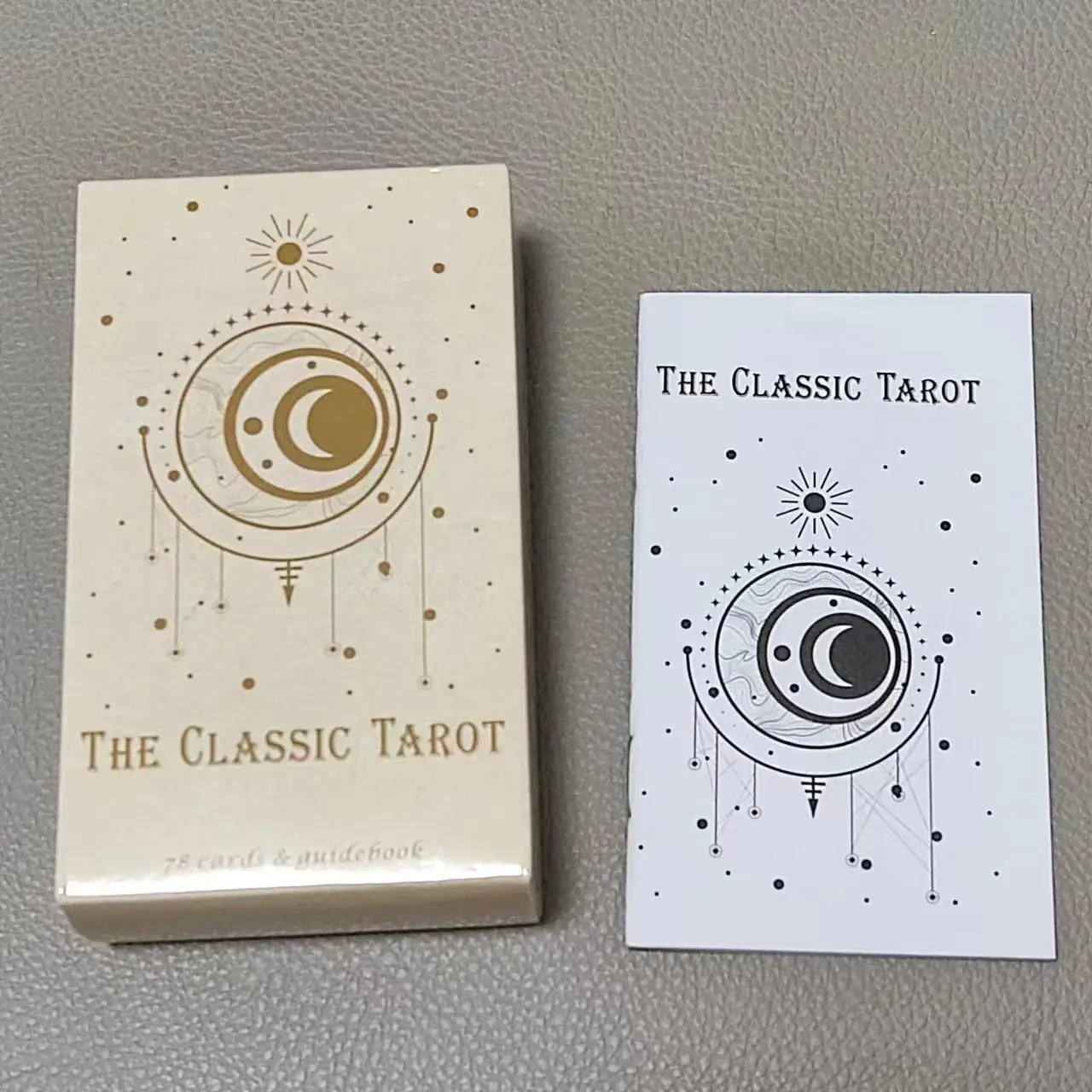 El Tarot clásico de 10,3x6cm,  - Tarot Cards Deck With Guidebook reseña y precio