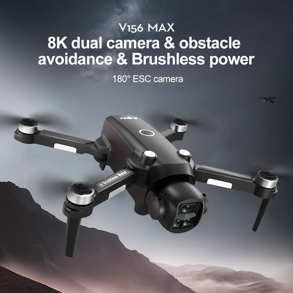 Dron Plegable Original V156MAX - Fpv Brushless Rc Drone 4K reseña y precio