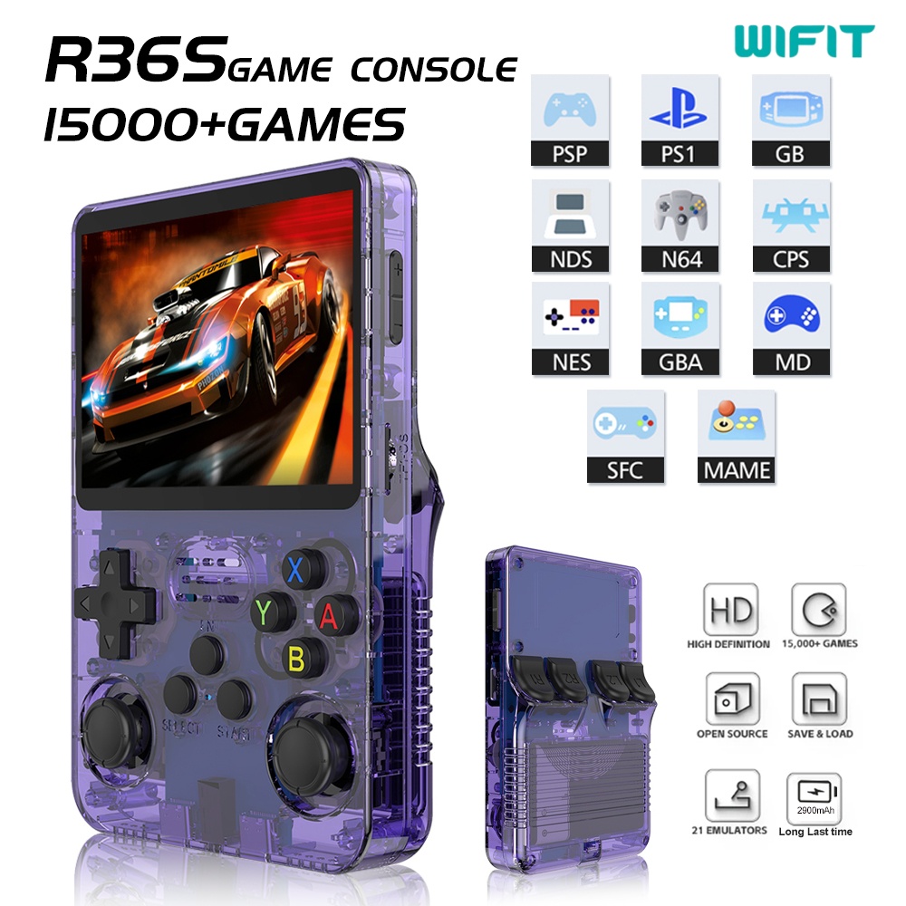 Consola de juegos portátil R36 - Retro Handheld Game Console R36S reseña y precio