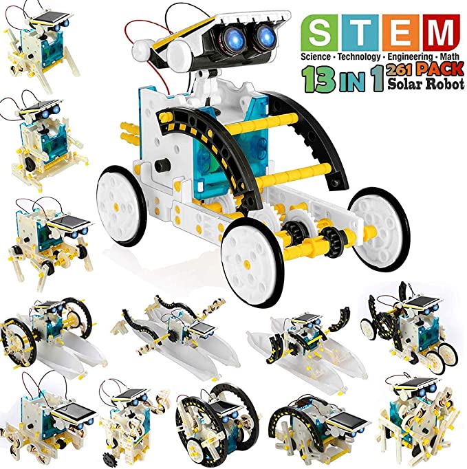 STEM-Robot Solar educativo 13  - Stem Solar Robot Kit For Kids reseña y precio