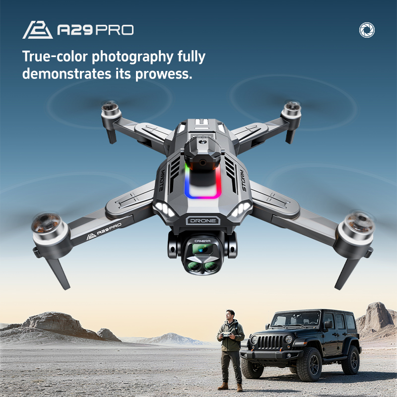 Dron Mini Plegable Original A2 - Fpv Brushless Rc Drone 4K reseña y precio